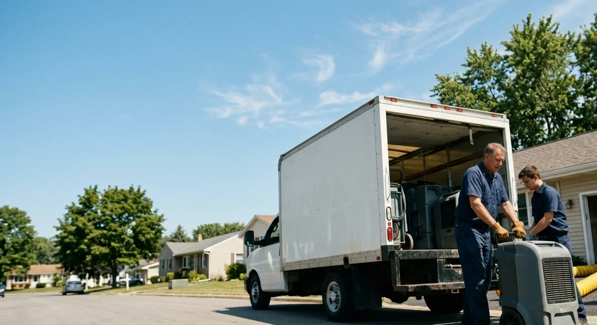 Water Damage Cleanup in Neenah, WI near me